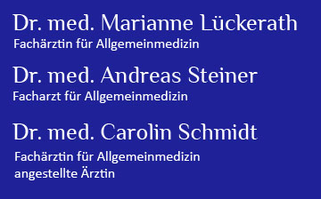 Dr. med. Marianne Lückerath, Dr. med. Andreas Steiner